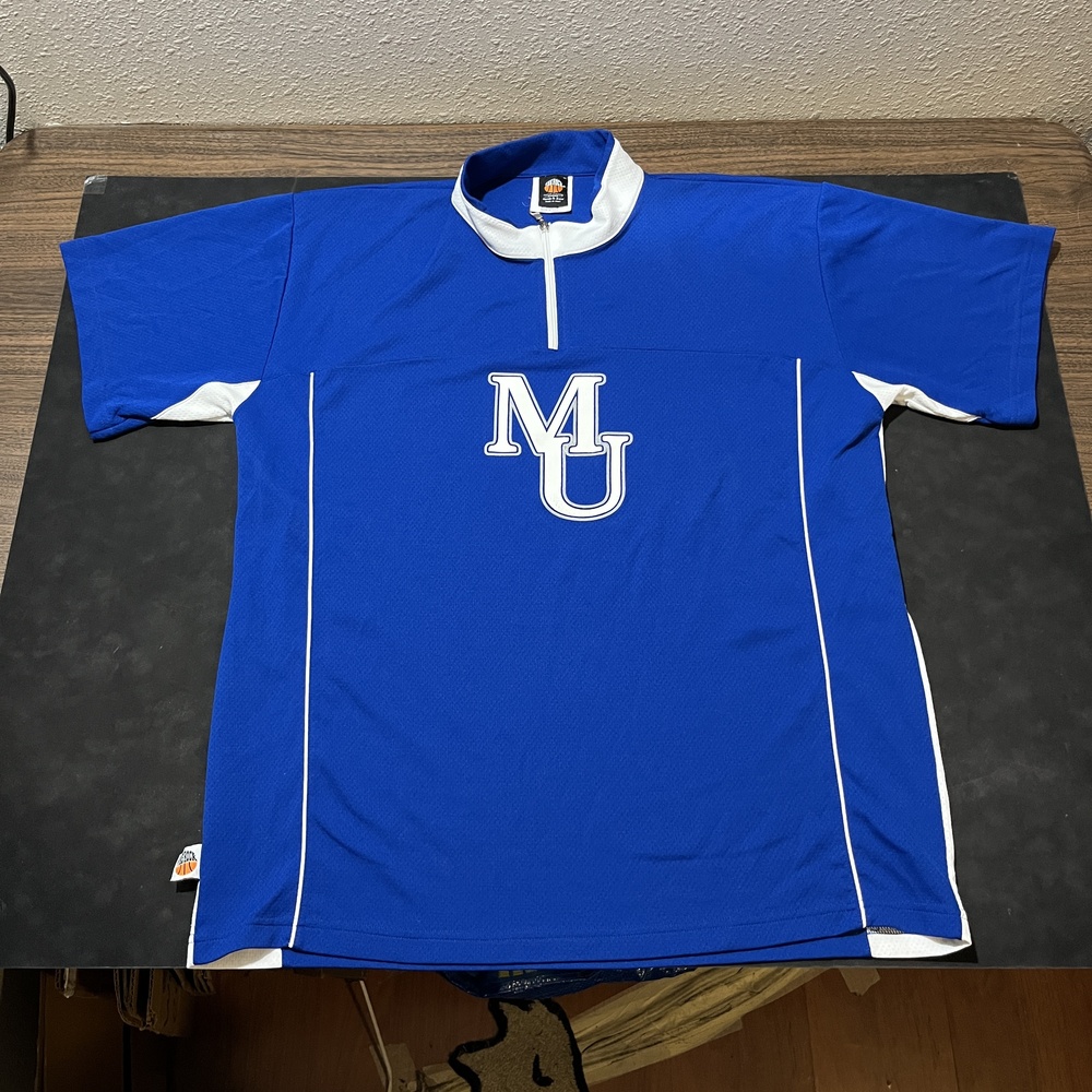 The Rock Made Italy Basketball Jersey MU University Shirt Men XL NCAA